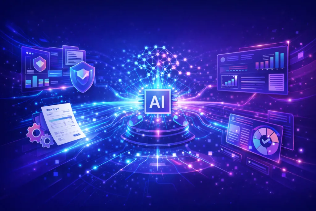 GRAVION AI платформа — OCR разпознаване на фактури